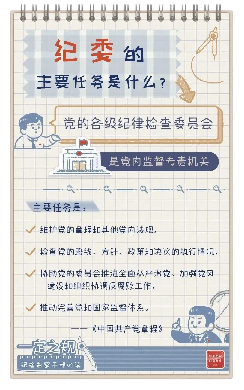 一定之规：纪委的主要任务是什么？